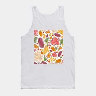 Fall Autumn Leaves Tank Top